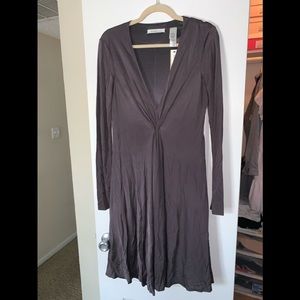 Charcoal gray dress